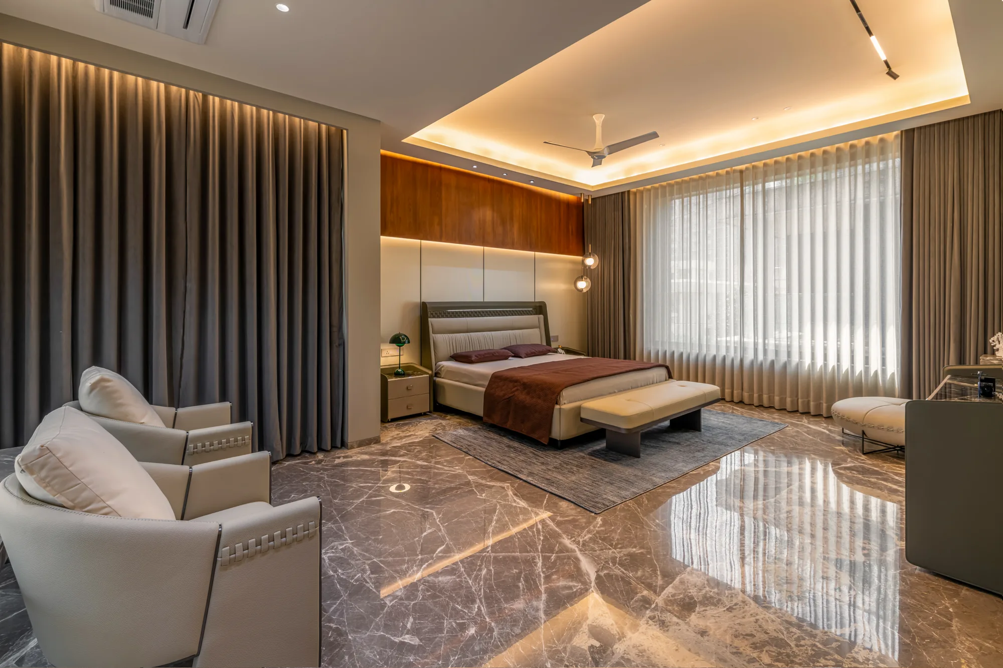 Private spaces · Atrium